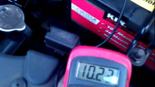 Checking Your Alternator and Battery Voltage [upl. by Ardella]