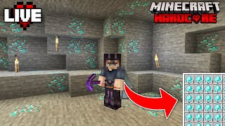 Minecraft Getting TONS of Diamonds in Hardcore  Chatting amp Exploring  Come Join D [upl. by Dimitri]