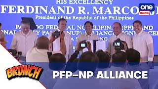 Brunch  PFP formalizes alliance with NP for 2025 polls [upl. by Descombes]