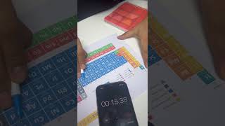 kya Sakshi Mam challenge jeetegi 30 sec में पूरी Periodic table shorts jee challenge chemistry [upl. by Pincas]