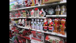 DOLLAR TREE  CHRISTMAS PLUS SECTION dollartreechristmas [upl. by Hselin]