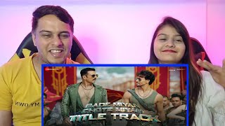 Bade Miyan Chote Miyan  Title Track  Akshay K Tiger S  Vishal MAnirudh RIrshad K Bosco Caesar [upl. by Seko]