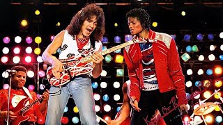 Michael Jackson  Beat It Solos Through The Years Van Halen Jennifer Batten Orianthi [upl. by Wylie]