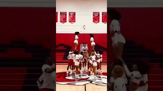 WSSU Powerhouse ❤️ hbcucheer hbcu cheer hbcuproud [upl. by Schatz461]