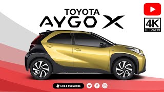 Toyota Aygo X  Official Colors quotanimatedquot 4K [upl. by Den793]