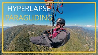 Hyperlapse Paragliding On The Los Angeles Crestline [upl. by Hospers]