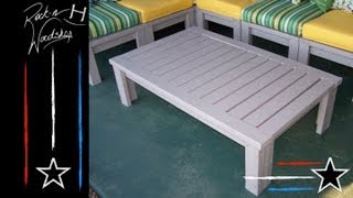 DIY 2x4 Coffee Table [upl. by Joela]