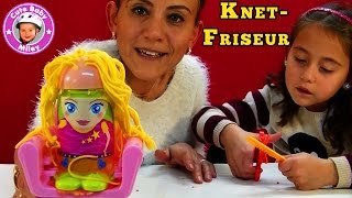 Knet Set Friseur von Tchibo  Lustiger Frisierspaß aus Knetmasse  Kinderkanal [upl. by Sonitnatsok]