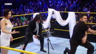 WWE NXT Derrick Bateman interrupts the wedding of Curtis and Maxine [upl. by Klein]