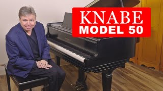 USA Knabe Baby Grand Piano for Sale  Model 50  Living Pianos Exclusive [upl. by Ylim]