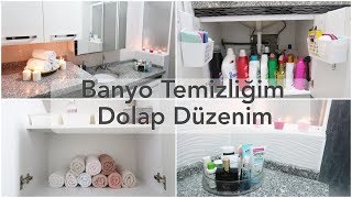 GENEL BANYO TEMİZLİĞİM DOLAP DÜZENLEME [upl. by Antrim]