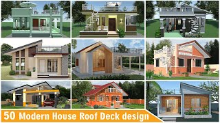 Best modern small house with Roof Deck Design Ideas [upl. by Ned]