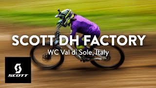 SCOTT DH Factory in Val di Sole  2024 World Cup 4 [upl. by Vonnie]