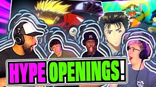 We Reacted to YOUR FAVORITE Hype Anime Openings Part 1 Tejidotcom [upl. by Andras199]