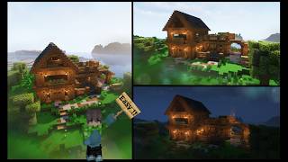 Minecraft Jak Zbudować Prosty Domek Poradnik [upl. by Prakash]