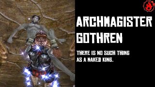 Archmagister Gothren  House Telvanni Walkthrough TES III Morrowind [upl. by Ojimmas]