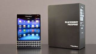 Blackberry Passport Unboxing amp Review [upl. by Phil]