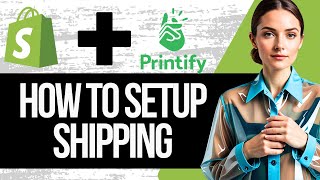 How to Set Up Printify Shipping with Shopify  Step by Step Tutorial 2024 [upl. by Lammaj]