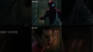 Andrew Garfield Saving MJ and Gwen Stacy spiderman nowayhome [upl. by Attenoj83]