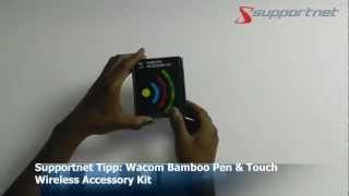 Bamboo Accessory Kit für das Wacom Bamboo Pen amp Touch Tablet [upl. by Alphard]