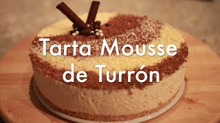 Tarta Mousse de Turrón [upl. by Syned810]