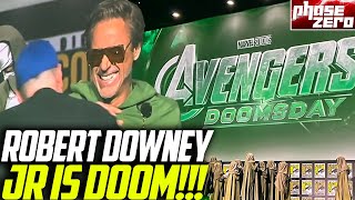 Avengers Doomsday Robert Downey Jr Return Full Hall H Video  SDCC 2024 [upl. by Wisnicki]