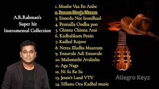 AR RAHMAN TAMIL INSTRUMENTAL MUSIC  TOP TAMIL INSTRUMENTAL MUSIC  Relaxing Music Tamil  Calming [upl. by Enilrek632]