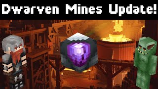 Hypixel Skyblock Massive Mining Update New Ores  Perks Deeper Caverns Dwarven Mines Guide [upl. by Edna540]