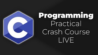 C programming language live practical crash course for beginners 3 [upl. by Rogerg]