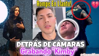 KIMBERLY LOAIZA ROMPE EN LLANTO EN EL DETRÁS DE CAMARAS GRABANDO KIMBY😥 [upl. by Tigdirb]