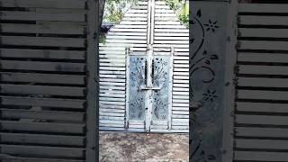 Pipe gate disen grill aesthetic love maingatedesign maindoor song comment [upl. by Unhsiv]