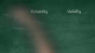 RELIABILITY AND VALIDITY OF TESTS [upl. by Ecirad]