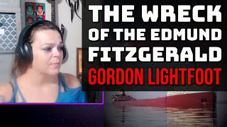 quotThe Wreck of the Edmund Fitzgeraldquot Gordon Lightfoot  REACTION [upl. by Eads]