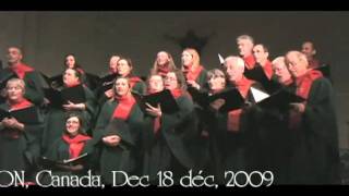 Deck the Hall  arr John Rutter  The Stairwell Carollers [upl. by Atteram735]