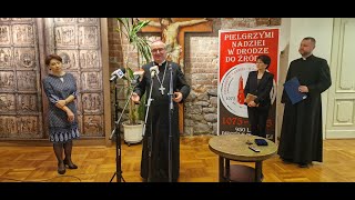 Obchody 950lecia Diecezji Płockiej  konferencja prasowa [upl. by Htezzil688]