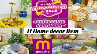 MEESHO11Home Decor ProductFestive Decor Haul Under Rs500 Festive Decor IdeasBlockbuster Sale [upl. by Sarson]