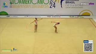 Duo Junior  hoop ARG SUDAMERICANO ARACAJU 2024 [upl. by Ginger]