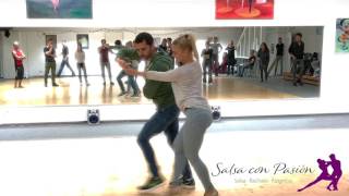 New Bachata Sensual Basic classes  Salsa con Pasion FREIBURG with Kiko amp Christina [upl. by Ahsayn]