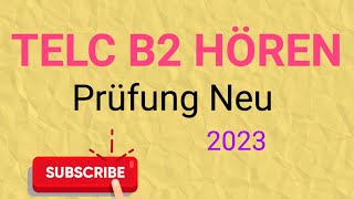 Telc B2 Prüfungstraining 2023 Modeltest 1 [upl. by Ednargel]