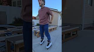 progression sessions newtrick インラインスケート actionsports inlineskate fyp [upl. by Hugo]