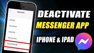 How to Deactivate Messenger on iPhone 2024 [upl. by Ermin]