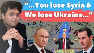 Russia Wins Ukraine Loses Syria Iran II Greater Israel Shaping up II Dr Ankit Shah Live [upl. by Jarrid]