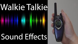 Walkie Talkie Sound Effects Extended [upl. by Ennyletak231]