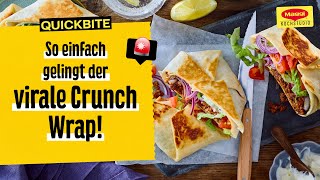 So einfach gelingt der virale Crunch Wrap [upl. by Zaremski]