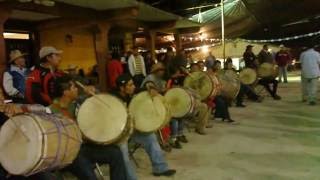 FIESTA SANTA CECILIA ASUNCION CACALOTEPEC MIXE BAILE LOS ENMASCARADOS [upl. by Nyladnewg]