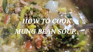 Cooking mung bean soup [upl. by Lani266]