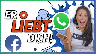 Ist Er verliebt 8 klare Anzeichen bei WhatsApp Tinder SMS und Online Dating  Petra Fürst [upl. by Suitangi]