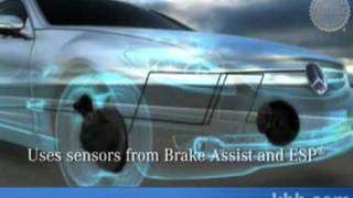 MercedesBenz PRESAFE Brake System Video  Kelley Blue Book [upl. by Sperling]