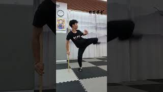 Powerful Shaolin Cudgel workout by Jingwu Master kungfu chineseculture shaolin martialarts [upl. by Eislehc986]