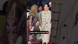 Hania Amir in Canada 🇨🇦Shorts lollywoodtoday1 [upl. by Klement]